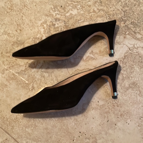 Louise et Cie suede mules size 10 - Picture 5 of 5